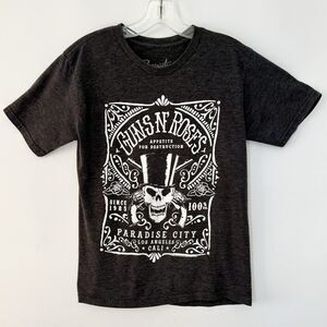 Bravado Guns N Roses Appetite For Destruction Graphic T-Shirt Mens SM Charcoal